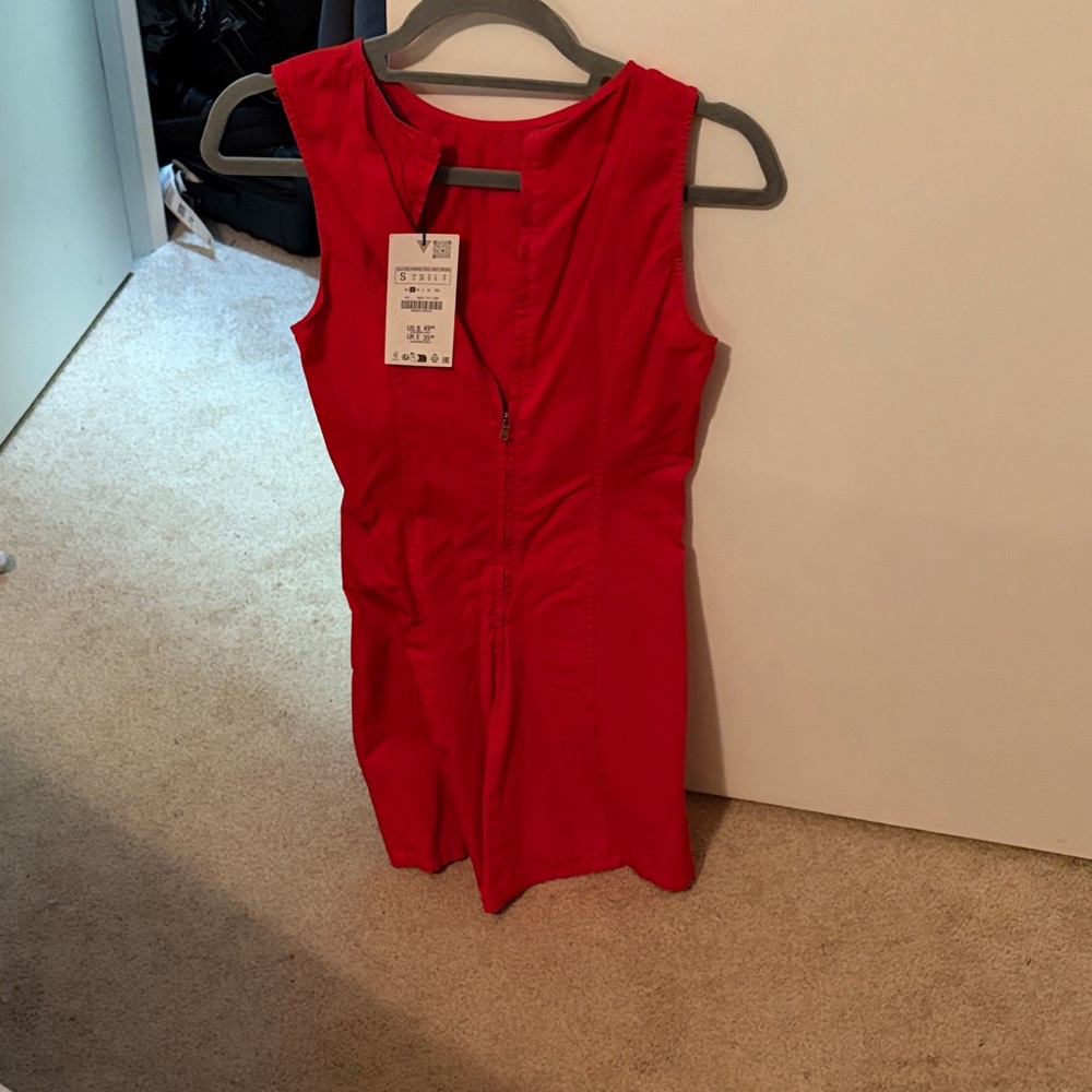 Zara Red Mini Dress